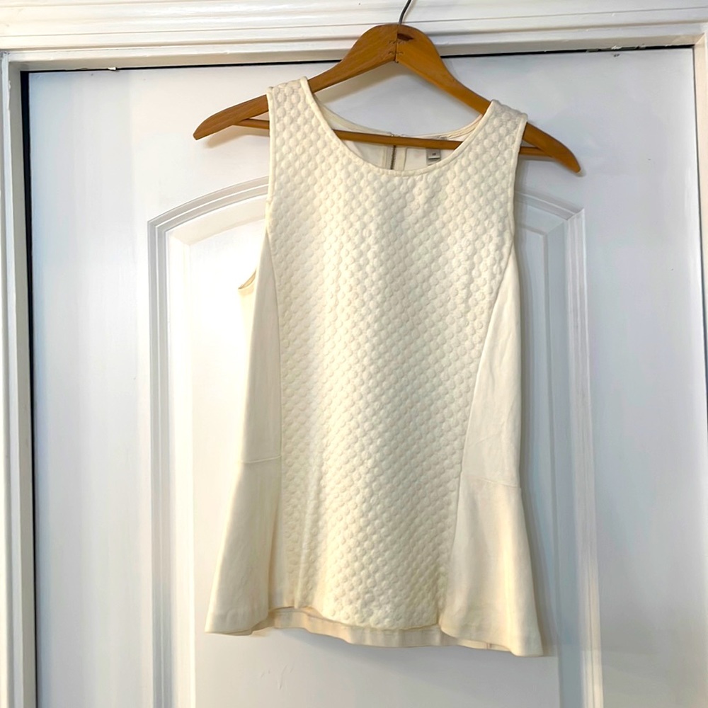 JCrew Ivory Tank